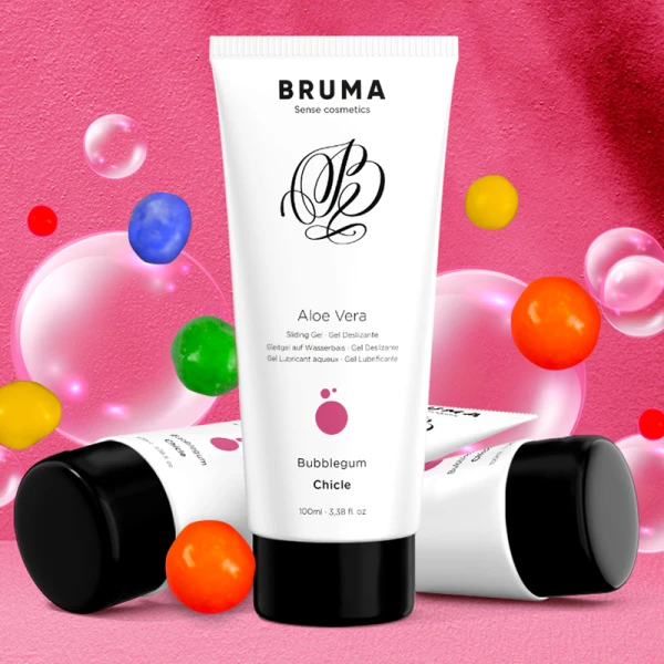 Bruma Aloë Vera Glijmiddel met Kauwgom Smaak 100 ml