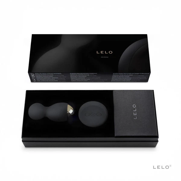 Lelo Hula-Beads op afstand bestuurbare roterende lustbollen zwart