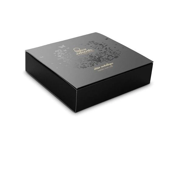 Bijoux Desire Metallique Zwarte Metallic-halsketting met kettingriem Bijoux Desire Metallique Zwarte Metallic-halsketting met kettingriem