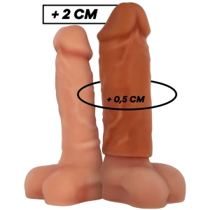 Virilxl Vloeibare Siliconen Penisverlenger V3 bruin