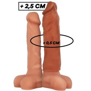 Virilxl Silicone Penisverlenger V5 bruin