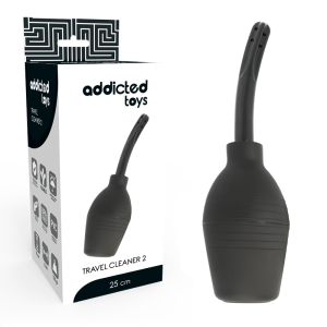 Addicted Toys Squeeze Clean Klysma-Systeem Zwart Addicted Toys Squeeze Clean Klysma-Systeem Zwart - Afbeelding 1