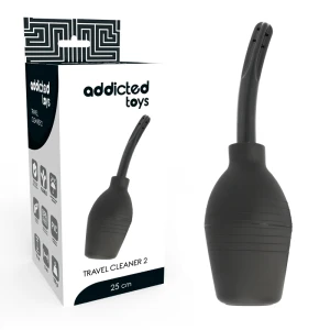 Addicted Toys Squeeze Clean Klysma-Systeem Zwart