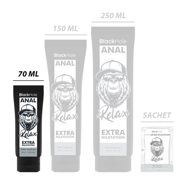 Black Hole Anale Dilatatiegel op waterbasis 70 ml