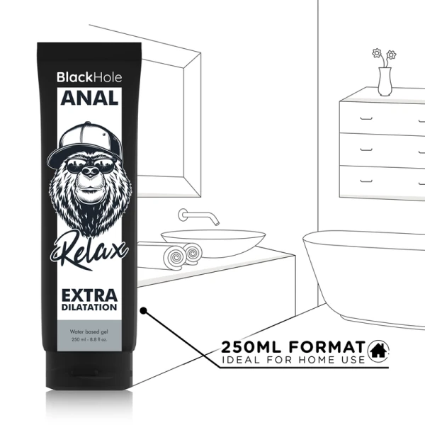 Black Hole Anale Dilatatiegel op waterbasis 250 ml