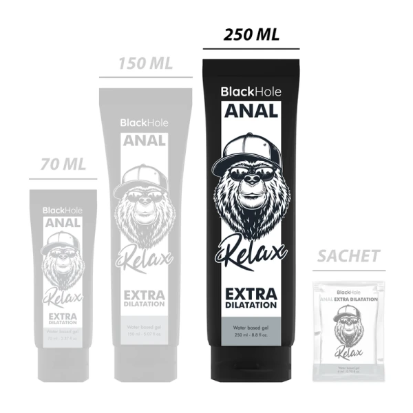 Black Hole Anale Dilatatiegel op waterbasis 250 ml