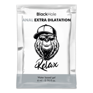 Black Hole Anal Relax Glijmiddel op waterbasis 6 ml Enkele dosis Black Hole Anal Relax Glijmiddel op waterbasis 6 ml Enkele dosis - Afbeelding 1