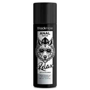 Black Hole Anal Repair Glijmiddel met Hyaluron 100 ml