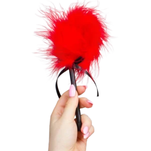 Secretplay 100% Fetish Marabou-verenkietelaar rood