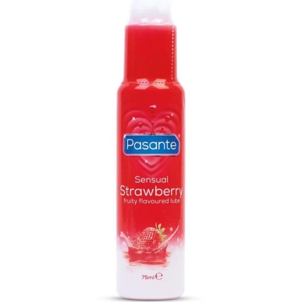 Pasante Gleitgel mit Erdbeergeschmack 75 ml