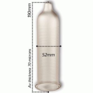 Pasante Condooms Cooling Sensation geribbeld met koelglijmiddel, 144 stuks Pasante Condooms Cooling Sensation geribbeld met koelglijmiddel, 144 stuks - Afbeelding 2
