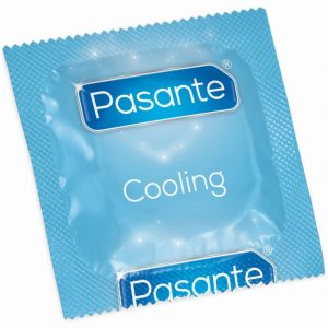 Pasante Condooms Cooling Sensation geribbeld met koelglijmiddel, 144 stuks Pasante Condooms Cooling Sensation geribbeld met koelglijmiddel, 144 stuks - Afbeelding 1