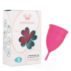 Intimichic Menstruatiecup medisch siliconen maat S Intimichic Menstruatiecup medisch siliconen maat S - Afbeelding 1