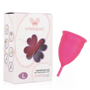 Intimichic Menstruatietasse medisch siliconen maat L