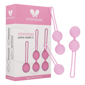 Intimichic Pelvis Health II Bekkenbodemtrainingsset met 3 balletjes Intimichic Pelvis Health II Bekkenbodemtrainingsset met 3 balletjes - Afbeelding 3