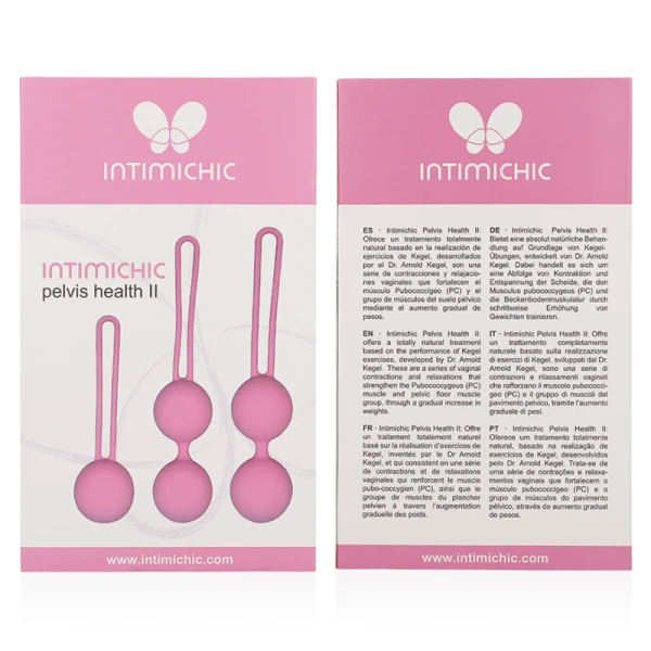 Intimichic Pelvis Health II Bekkenbodemtrainingsset met 3 balletjes