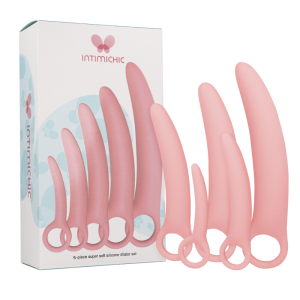 Intimichic Siliconen-Dilatator-Set Vaginale Trainer 5-delig Intimichic Siliconen-Dilatator-Set Vaginale Trainer 5-delig - Afbeelding 2