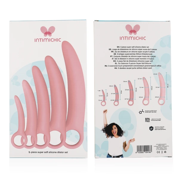 Intimichic Siliconen-Dilatator-Set Vaginale Trainer 5-delig