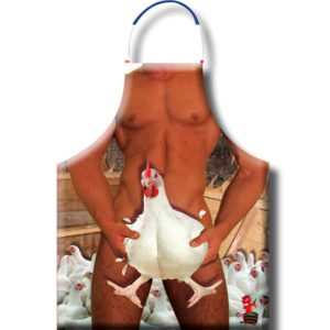 Diablo Picante Henne Schort van polyester met grappige en erotische illustraties Diablo Picante Henne Schort van polyester met grappige en erotische illustraties - Afbeelding 1