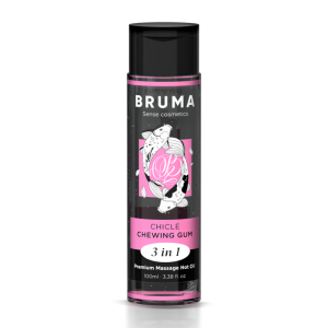 Bruma Massageöl mit Wärmeeffekt und Kaugummigeschmack 3 in 1 Bruma Massageöl mit Wärmeeffekt und Kaugummigeschmack 3 in 1 – Bild 2