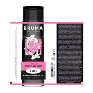 Bruma Massageöl mit Wärmeeffekt und Kaugummigeschmack 3 in 1 Bruma Massageöl mit Wärmeeffekt und Kaugummigeschmack 3 in 1 – Bild 6