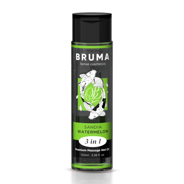 Bruma Massageolie met warmte-effect Watermeloen 3 in 1