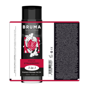 Bruma Massageolie met warmte-effect Aardbei, 3-in-1 Bruma Massageolie met warmte-effect Aardbei, 3-in-1 - Afbeelding 6