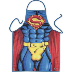Diablo Picante Super Penis Schort met grappige en erotische illustraties Diablo Picante Super Penis Schort met grappige en erotische illustraties - Afbeelding 1