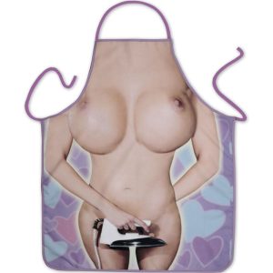 Diablo Picante Sexy IJzeren Schort met Erotische Illustraties Diablo Picante Sexy IJzeren Schort met Erotische Illustraties - Afbeelding 1