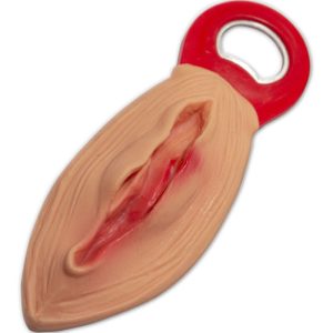 Diablo Picante Vagina-vormige Flessenopener in willekeurige kleur Diablo Picante Vagina-vormige Flessenopener in willekeurige kleur - Afbeelding 1