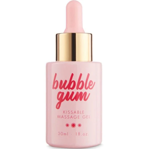 Bijoux Love Cosmetiques Bubblegum-Spielset mit Massageöl, Gel und Lipgloss