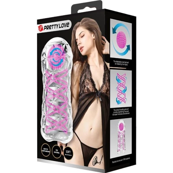 Bodies & Masturbators Pretty Love Fantasy Masturbator mit Innenspirale