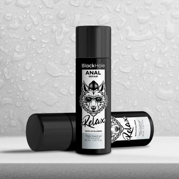 Black Hole Anal Repair Glijmiddel met Hyaluron 30 ml