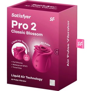 Satisfyer AIR Pulse Pro 2 Classic Blossom Auflegevibrator mit Druckwellen Satisfyer AIR Pulse Pro 2 Classic Blossom Auflegevibrator mit Druckwellen – Bild 7