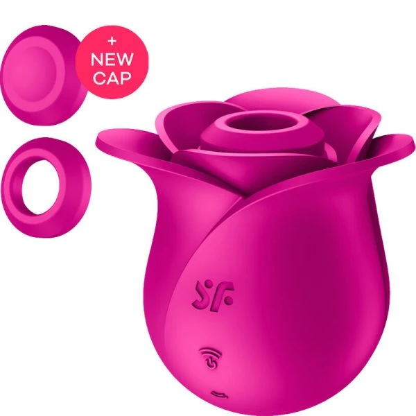 Satisfyer AIR Pulse Pro 2 Modern Blossom opgelegde vibrator met Liquid Air-technologie
