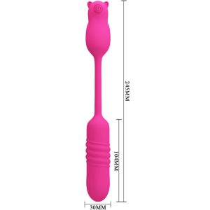 FUN Toys Pretty Love Nobikuma Silicone Vibrationsbullet met Afstandsbediening FUN Toys Pretty Love Nobikuma Silicone Vibrationsbullet met Afstandsbediening - Afbeelding 7