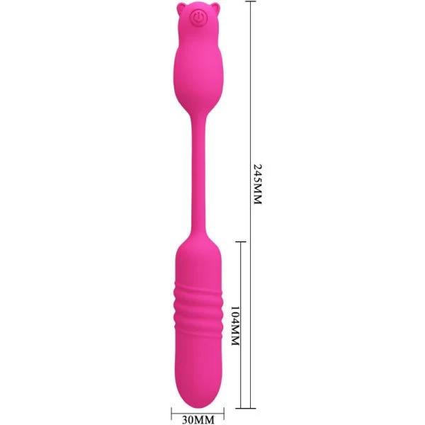 FUN Toys Pretty Love Nobikuma Silicone Vibrationsbullet met Afstandsbediening