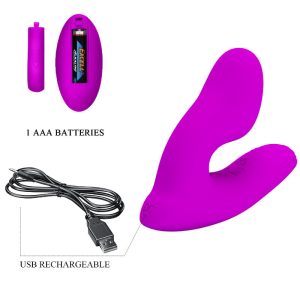Pretty Love Opgelegvibrator Melvin met afstandsbediening en twee motoren Pretty Love Opgelegvibrator Melvin met afstandsbediening en twee motoren - Afbeelding 7