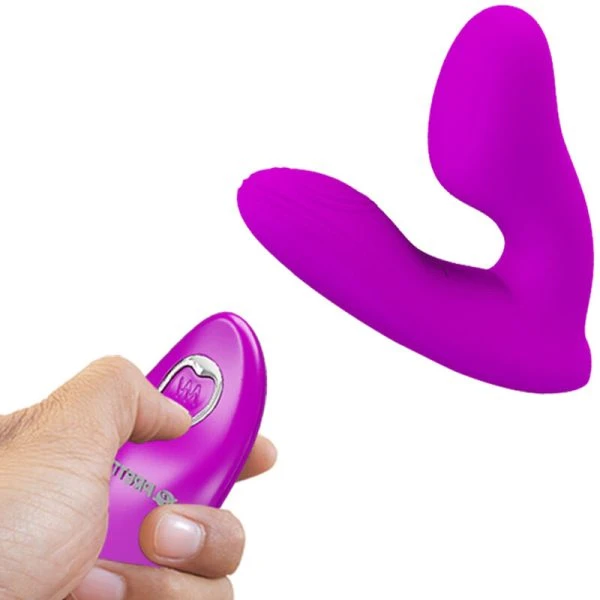 Pretty Love Opgelegvibrator Melvin met afstandsbediening en twee motoren