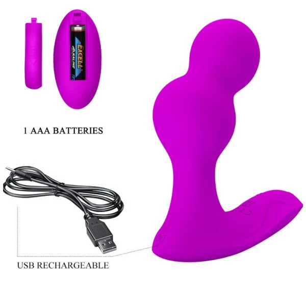 Anal Toys Pretty Love Terrance Anale Vibrator Massager met Afstandsbediening