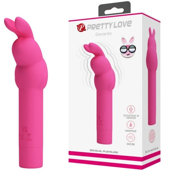 FUN Toys Pretty Love Gerardo Kaninchen-Silikonvibrator Fuchsia