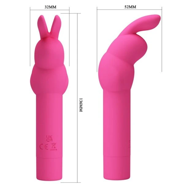 FUN Toys Pretty Love Gerardo Kaninchen-Silikonvibrator Fuchsia