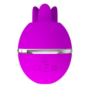 High Tech Pretty Love Gemini Ball Opgelegde Vibrator met Likfunctie, Paars High Tech Pretty Love Gemini Ball Opgelegde Vibrator met Likfunctie, Paars - Afbeelding 7