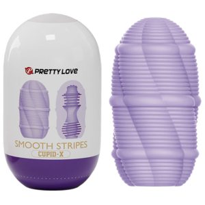 Bodies & Masturbators Pretty Love Gladde Strepen-Cupid-Masturbator-Ei Bodies & Masturbators Pretty Love Gladde Strepen-Cupid-Masturbator-Ei - Afbeelding 1