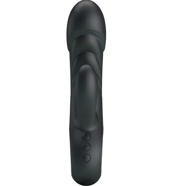 High Tech Pretty Love Ansel Vibrator G-Punt-Clitoris-Stimulator zwart