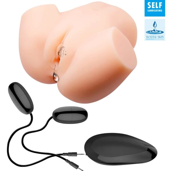 Crazy Bull Masturbator met dubbele vibratie, vagina en anus