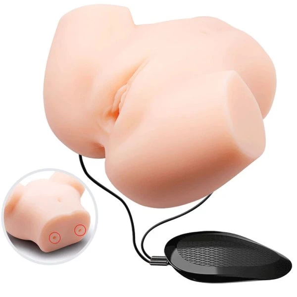 Crazy Bull Masturbator met dubbele vibratie, vagina en anus