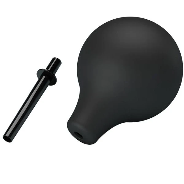 MR Play Analdouche Peer Anal Douche met zuiger, zwart MR Play Analdouche Peer Anal Douche met zuiger, zwart