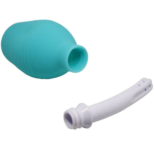 MR Play Anaaldouche van rubber met grote ballon, blauw
