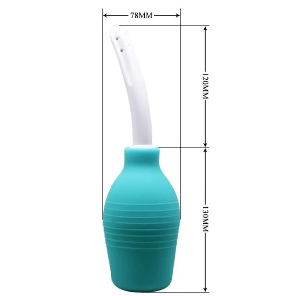 MR Play Anaaldouche van rubber met grote ballon, blauw